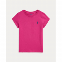 Ralph Lauren 'Cotton Jersey Tee' für Kleine Mädchen