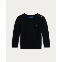 Ralph Lauren 'Fleece Sweatshirt' für Kleine Mädchen