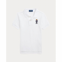 Ralph Lauren 'Polo Bear Cotton Mesh Polo Shirt' für Kleiner Jungen