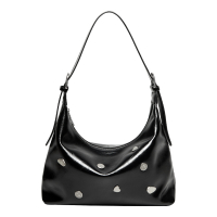 Nalandu 'Metallic Studded Underarm' Schultertasche für Damen