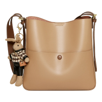 Nalandu 'Rabbit Charm Cappuccino Crossbody' Beuteltasche für Damen