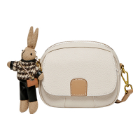 Nalandu 'Trendy Rabbit Charm Round' Schultertasche für Damen