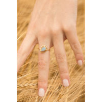 Rainbow Stone Women's 'Jenny' Ring