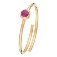 Rainbow Stone Bague Ajustable 'Point' pour Femmes