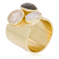 Rainbow Stone Bague 'Carmen' pour Femmes