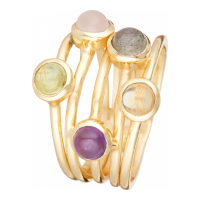 Rainbow Stone Women's 'Chloé' Ring