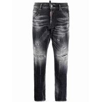 Dsquared2 Women's 'Paint Splattered' Cropped Jeans