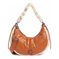 Steve Madden 'Bleyla Faux Shearling' Schultertasche für Damen