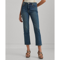 LAUREN Ralph Lauren Jeans à la cheville 'High-Rise Straight' pour Femmes