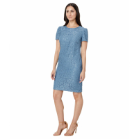 LAUREN Ralph Lauren Robe de cocktail 'Lace Puff-Sleeve' pour Femmes