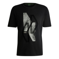 Hugo Boss 'Graphic-Print' T-Shirt für Herren