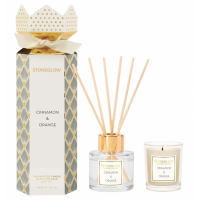 StoneGlow 'Cinnamon & Orange' Diffuser Set - 2 Pieces