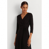 LAUREN Ralph Lauren Robe 'Surplice Jersey' pour Femmes