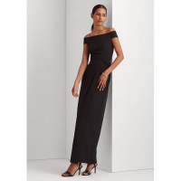 LAUREN Ralph Lauren Robe de soirée 'Crepe Off-the-Shoulder' pour Femmes