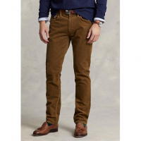 Polo Ralph Lauren Pantalon 'Varick Slim Straight Corduroy' pour Hommes