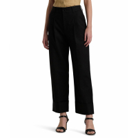 LAUREN Ralph Lauren Pantalon 'Double-Faced Stretch Cotton Ankle' pour Femmes