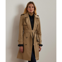 LAUREN Ralph Lauren Trench 'Belted Water-Resistant' pour Femmes