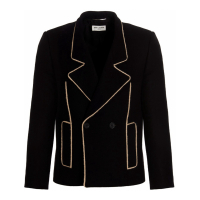 Saint Laurent Men's 'Double Breast' Peacoat