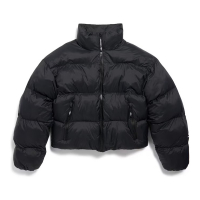 Balenciaga Women's 'Ski Cropped' Puffer Jacket