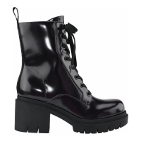 Guess Women's 'Juel Low Heel Lace Up' Combat Boots