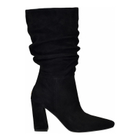 Guess Women's 'Yeppy Mid-Calf Slouchy Block Heel Dress' High Heeled Boots