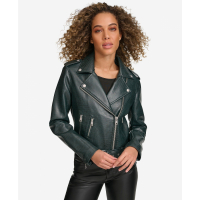 Levi's Women's 'Faux-Leather Belted Hem Moto' Jacket