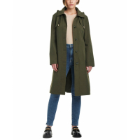 Kate Spade New York Women's 'Hooded Bibbed' Raincoat