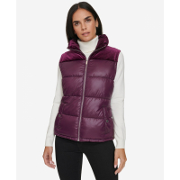 Calvin Klein Women's 'Velvet Trim' Puffer Vest