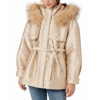 Guess Women's 'Elly Logo Tie-Waist' Parka