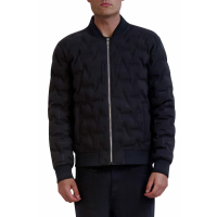 Karl Lagerfeld Paris Men's 'Heat Sealed Quilted' Bomber Jacket