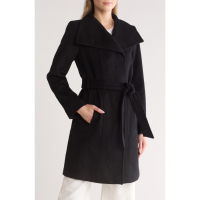 Michael Kors Women's 'Asymmetric Belted' Coat