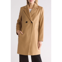 Sam Edelman Women's 'Double Breasted Cutaway' Trench Coat