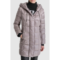 DKNY Women's 'Hooded Packable' Down Jacket