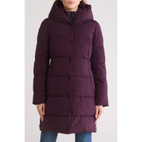 Sam Edelman Women's 'Hooded With Bib' Puffer Coat