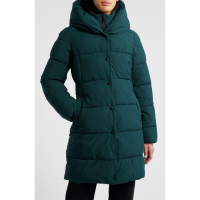 Sam Edelman Women's 'Hooded With Bib' Puffer Coat