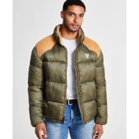 Guess 'Larry Fabric Block' Pufferjacke für Herren