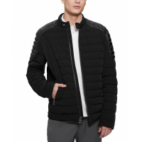 Guess 'Lightweight with Moto Detail' Gesteppte Jacke für Herren