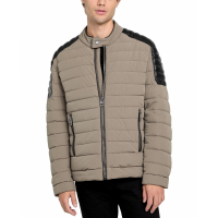 Guess 'Lightweight with Moto Detail' Gesteppte Jacke für Herren