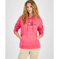 Tommy Hilfiger 'Logo Graphic Pullover Hoodie' pour Femmes