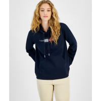 Tommy Hilfiger 'Logo Graphic Pullover Hoodie' pour Femmes