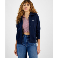 Tommy Jeans 'Script Logo Zip-Front Hoodie' pour Femmes