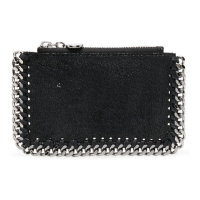 Stella McCartney Porte-carte 'Falabella Zipped' pour Femmes