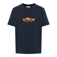 Maison Kitsuné 'Outdoor Profile Fox' T-Shirt für Herren