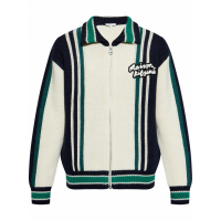 Maison Kitsuné 'Intarsia-Knit Blouson' Jacke für Herren