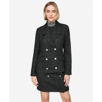 Karl Lagerfeld Paris Blazer 'Double-Breasted Tweed' pour Femmes