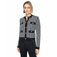 Karl Lagerfeld Paris 'Houndstooth' Strickjacke für Damen