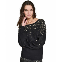 Karl Lagerfeld Paris 'Imitation-Pearl Embellished' Pullover für Damen