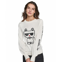 Karl Lagerfeld Paris 'Choupette Crewneck' Pullover für Damen