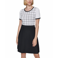 Karl Lagerfeld Paris 'Colorblocked Embellished' Mini Kleid für Damen