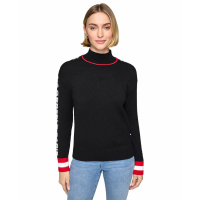 Karl Lagerfeld Paris 'Mock-Neck Logo' Pullover für Damen